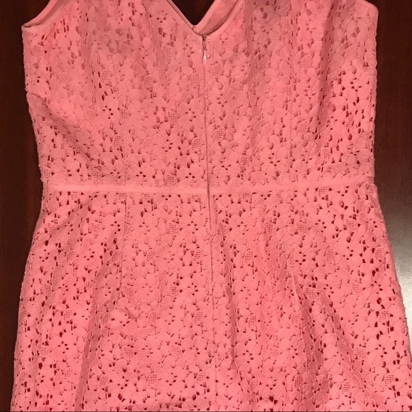 ANN TAYLOR Pink Floral Sheath Dress - Picture 8 of 8